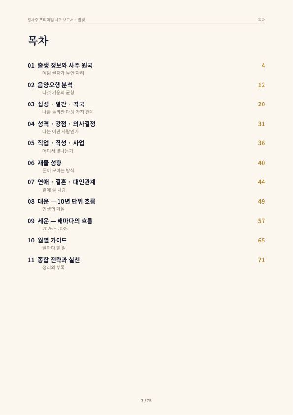 샘플 보고서 3쪽